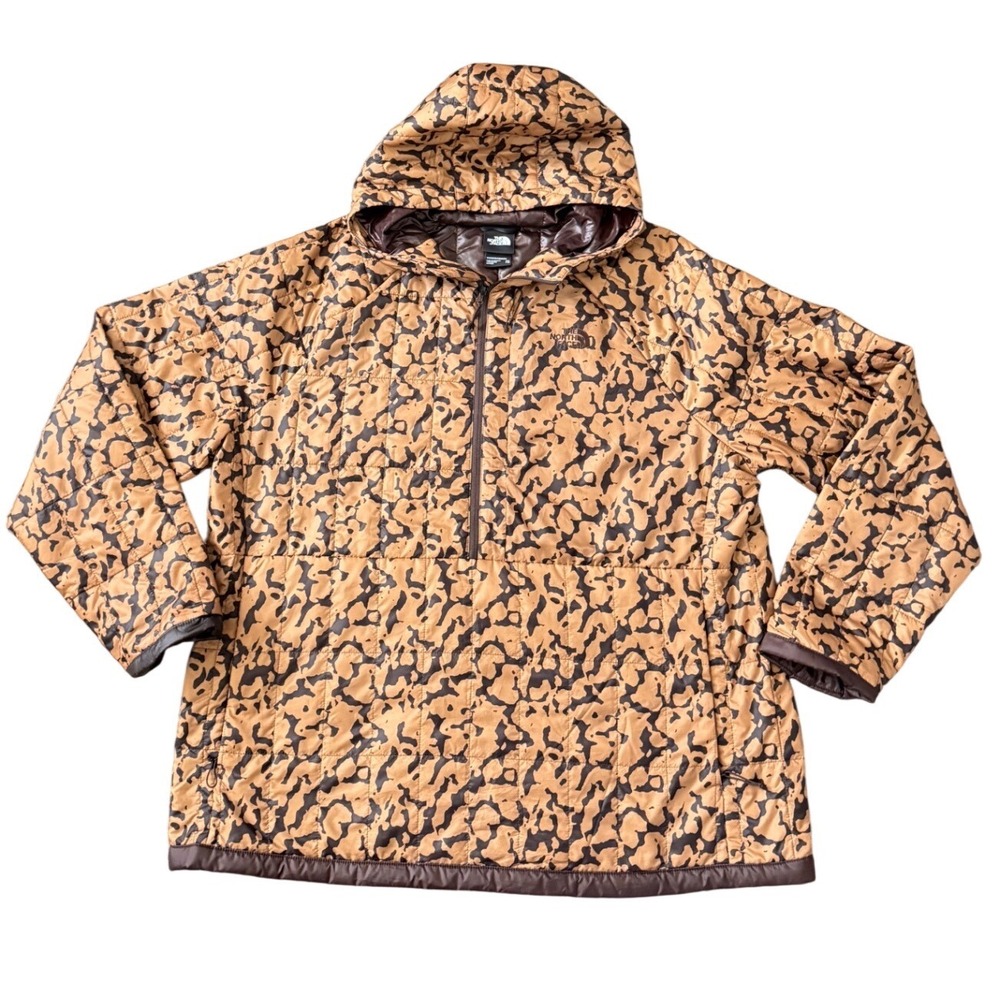 The North Face Circaloft XXL Leopard Quilted Puffer Hood Jacket ii12 Gorpcore